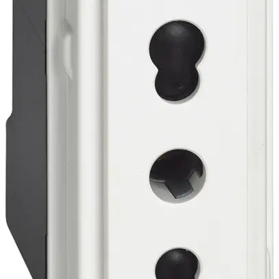Presa Living Now standard italiano 1 modulo 16A bianco 