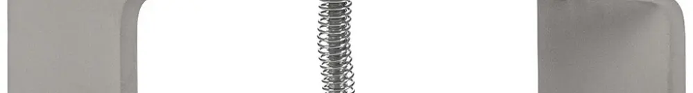 Graffa di montaggio SLV GRAZIA 60 130×40×28mm cromo 