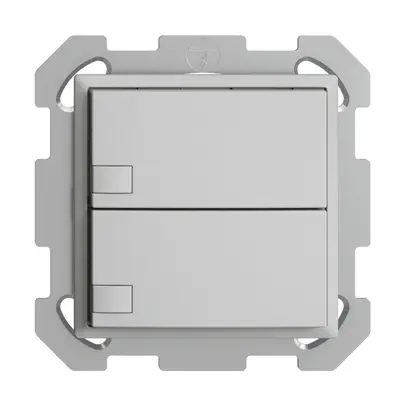 Pulsante KNX RGB INC EDUE, 250mW, s.LED, 2×pulsante, com.1×tasto, grc 