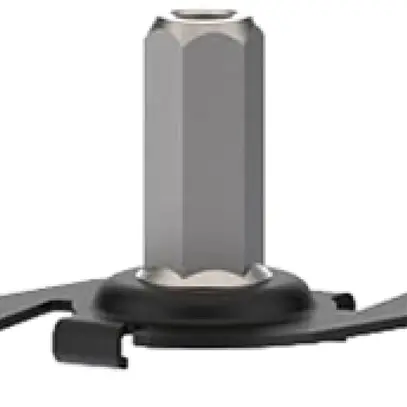 Graffa di fissaggio Sylvania OneTrack M6 acciaio 49×34×31mm bianco 