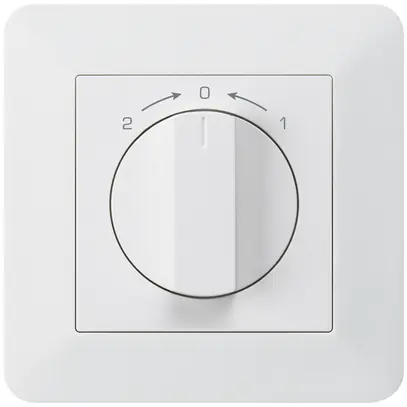 Contact pivotant ENC 1->0<-2 blanc kallysto.trend avec manette 