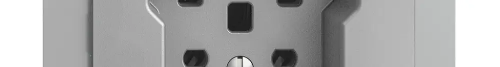 UP-Steckdose EDIZIOdue T25 16A silver, Schraubklemmen 
