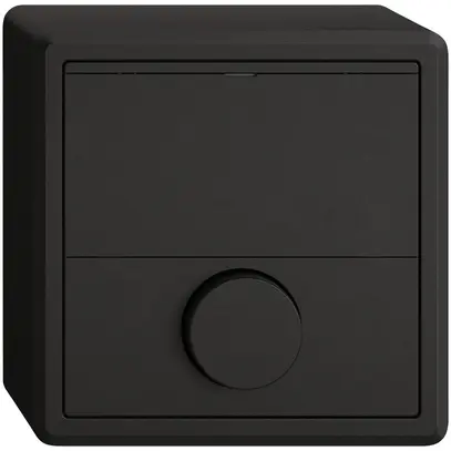 AP-Sonnerie-Drucktaster EDIZIO.liv SNAPFIX® 6A 250V sz 