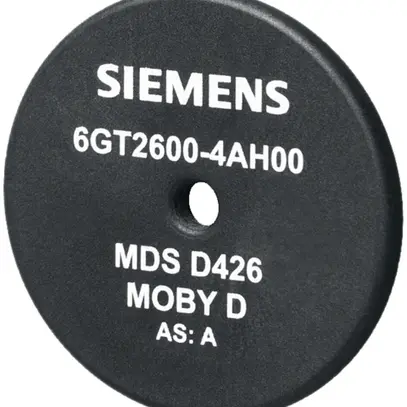 Transpondeur Siemens MDS D426 pour RF200/300 ISO/MOBY D FUJITSU, disque 