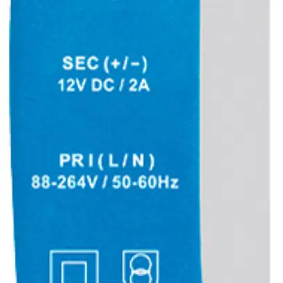 Alimentation AMD Eltako WNT15-12VDC/24W IN: 88…264VAC OUT: 12VDC/24W 