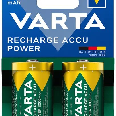 Accu VARTA Consumer Accu D Power 1.2V 3000mAh NiMH blister a 2 pezzi 