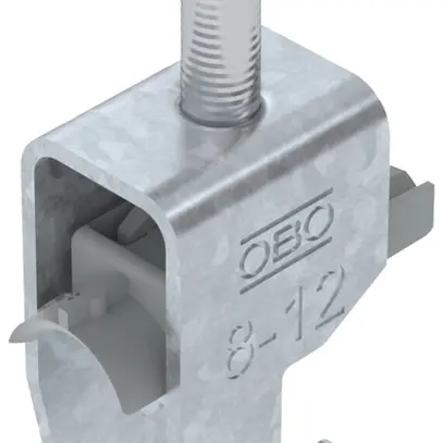 Schnellverleger BET 2056 U-Fuss Kunststoff 8…12mm 1×Kabel Stahl tfZn 