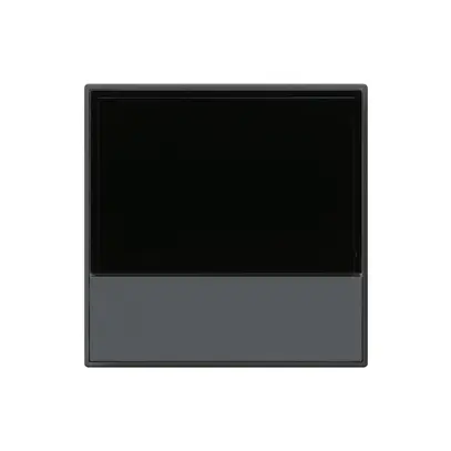 Thermostat d'ambiance ENC kallysto A KNX s/e-link avec touches anthracite 