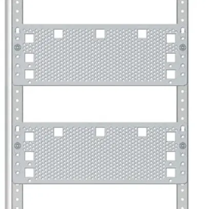 Panneau Media ABB, pour distributeur vide 1 champ, 7 rangées, hauteur pose 3 