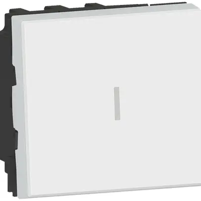 Wippschalter MOS Schema 6 Easy-Led 2 Module weiss 