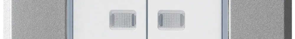 Interruttore INC robusto IP55 schema 3+3 2×illuminato alluminio per combinazione 