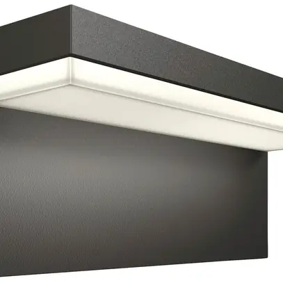 Applique LED Philips Bustan 3.8W 800lm 2700K IP44 anthracite 