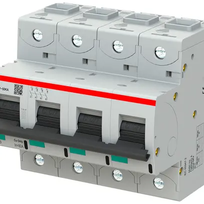 Disjoncteur ABB S804P-K80 4P 400V K-80A 50kA 6UM 