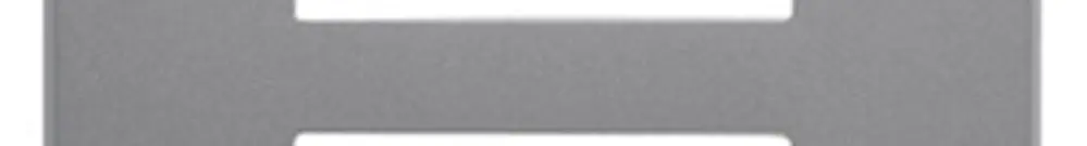 Intestazione INC Legrand Arteor 4×1 verticale 92×269mm Soft Alu 