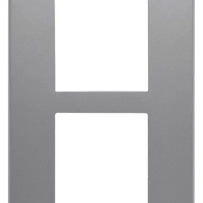 Intestazione INC Legrand Arteor 4×1 verticale 92×269mm Soft Alu 