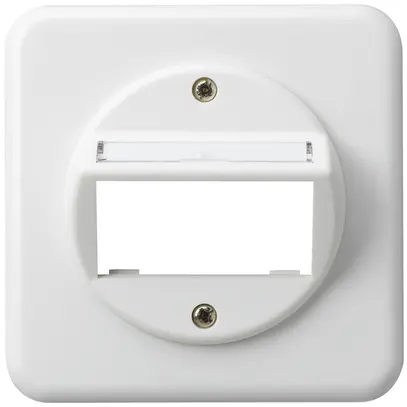 Kit de montage ENC pour 1 M3 module multimédia basico blanc 
