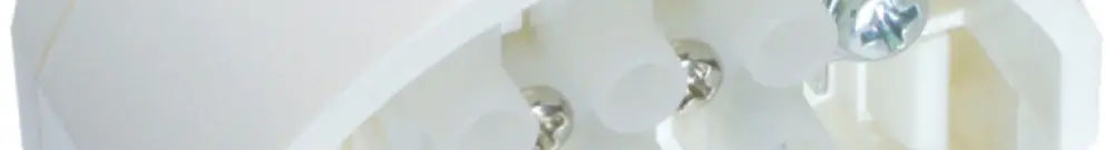 Socle pour angle intérieur Luxomat pour RC-Plus next blanc 