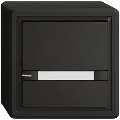Pulsante universale AP EDIZIO.liv UNI SNAPFIX® 5…48V c.LED 1× com.2T targ.ne 