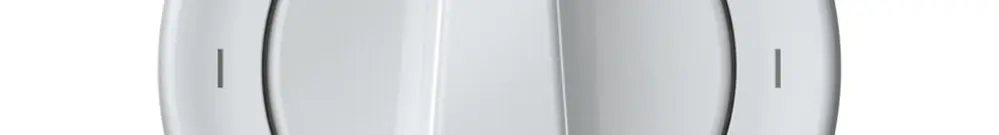 Kit frontale origin interruttore rotativo 0-1-0-1 60×60mm bi 