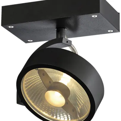 Plafoniera/Lampada muro SLV KALU 1, GU10 IP20 nero 