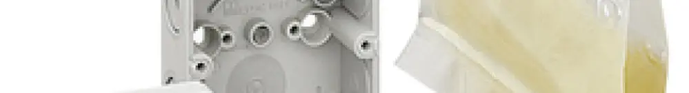 Boîte de dérivation AP Abox XT 025 PC, 2.5mm², 80×80×52mm, IP68 