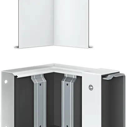 Angle intérieur tehalit FWK-Plus 60×150mm blanc trafic 
