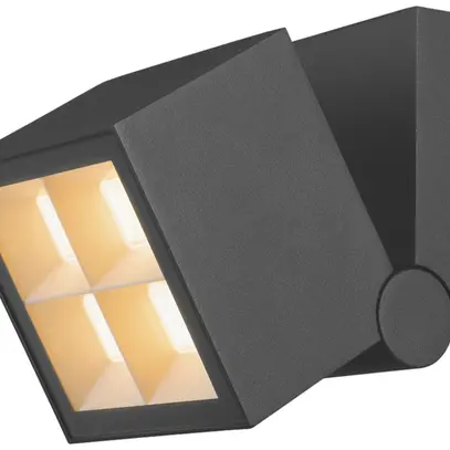 Plafonnier/applique LED SLV S-CUBE 15W 1000lm 827/830 IP65 VAR 111×95mm an 