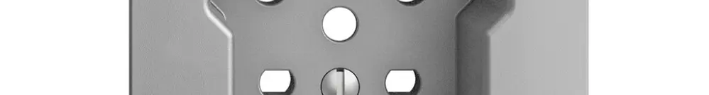 Placca frontale EDIZIOdue T15 silver 