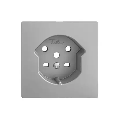 Plaque frontale EDIZIOdue T15 silver 