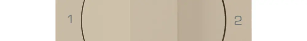 Kit di copertura kallysto interruttore rotativo S2 beige 