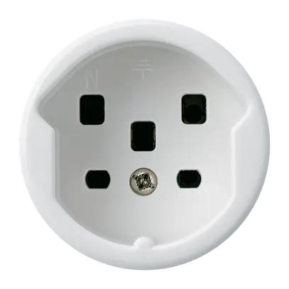 Inserto per presa T25 INC basico b bianco 