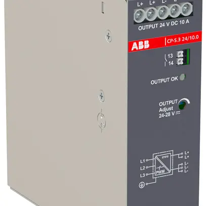 Alimentazione a commutazione INS ABB CP-S.3 24/10.0 320…575VAC 24…28VDC 10A 240W 