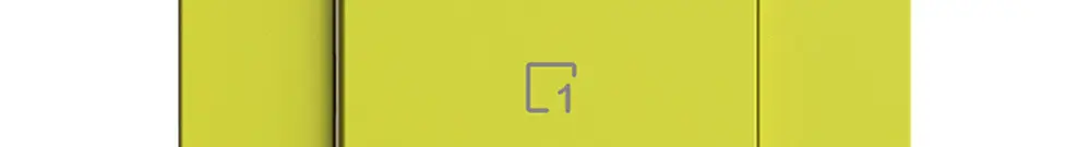Comando per pulsante scena 1 scena/1T Edue Wiser lemon 