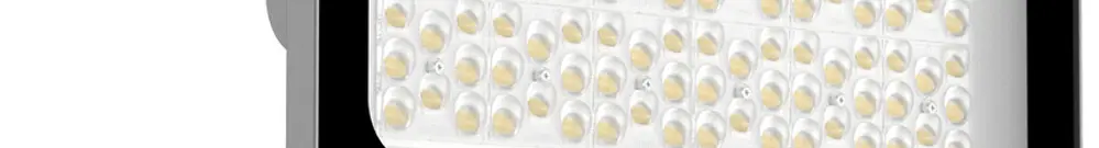 Projecteur LED DOTLUX LENSone 300W 3000…5000K IP66 VAR 500×68mm 80⨯120° noir 