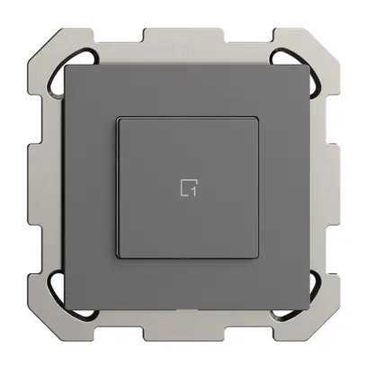 Poussoir scène ENC 1 scène/1T Edue Wiser gris foncé 