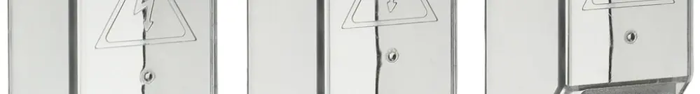 Couvre-bornes Hager 3L pour interrupteur de charge 400…630A 