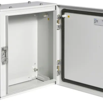 Coffret AP Hager Orion.Plus acier 300×350×160mm IP65 SKI panneton double grc 
