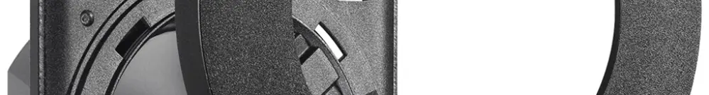 Telaio da incasso Legrand a 2 fili parete forata nero 