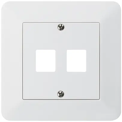 Kit frontale INC HMS kallysto.trend per 2 moduli bianco 