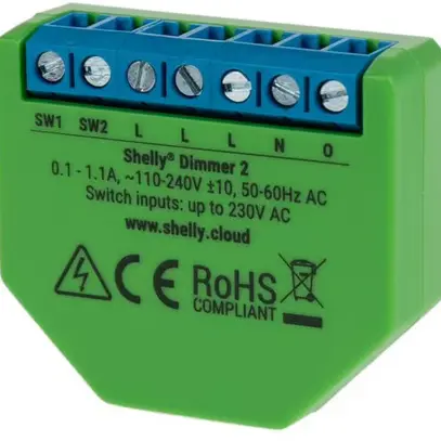 Shelly dimmer SL Variateur WiFi Variateur WLAN 