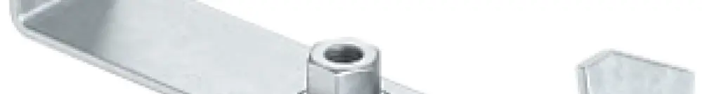Mittenabhängung Bettermann für Kabelkanal 100mm bandverz. 