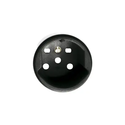 Kit frontale FH per presa T15 nero 