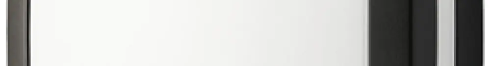 Lampada apparente LED SG Sidewalk 14W 1250lm 840 IP65 REG dir./ind.300×300 nero 