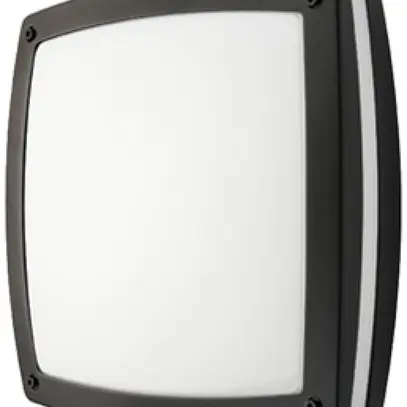 Lampada apparente LED SG Sidewalk 14W 1250lm 840 IP65 REG dir./ind.300×300 nero 