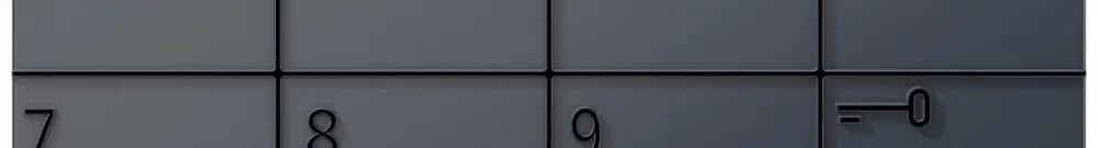 Tastatur-Modul Siedle systemunabhängig 12V AC anthrazit 