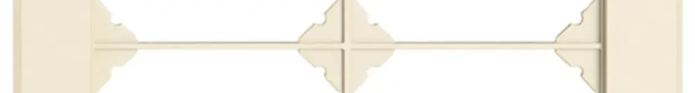 UP-Abdeckrahmen EDIZIO.liv SNAPFIX® 4×2/2×4 156×276mm cr 