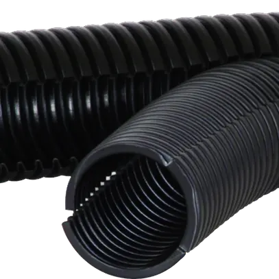 Tubo materia sintetica Duplex 45mm nero 
