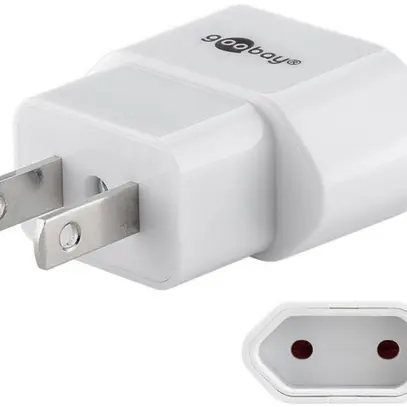 Adattatore da viaggio MAX HAURI US/JP/CEE7/16 2L 250V 16A weiss 