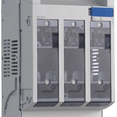 Coupe-circuit HPC Hager DIN00 690VAC 160A rail DIN haut/bas raccord à vis M8 