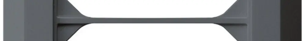 Telaio di copertura INC kallysto.line 2×1 antracite 92×152mm 